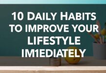 10 Daily Rituals to Elevate Your Lifestyle Instantly 10 Daily Habits to Improve Your Lifestyle Immediately