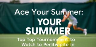 Ace Your Summer: Top Tournaments to Watch and Enjoy Ace Your Summer: Top Tournaments to Watch and Participate In