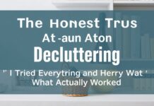 The Honest Truth About Decluttering: I Tried It All and Here’s What Actually Worked The Honest Truth About Decluttering: I Tried Everything and Here's What Actually Worked