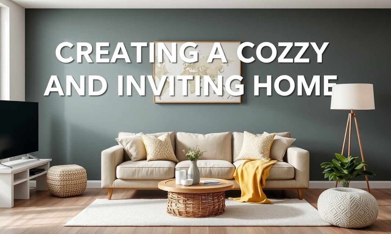 Creating a Cozy and Inviting Home: A Guide to Enhancing Your Living Space