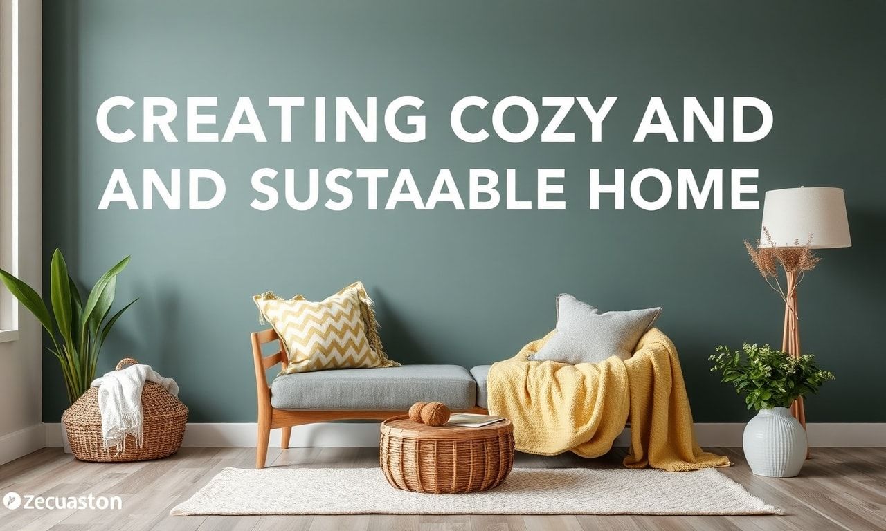 Creating a Cozy and Sustainable Home: A Lifestyle Guide