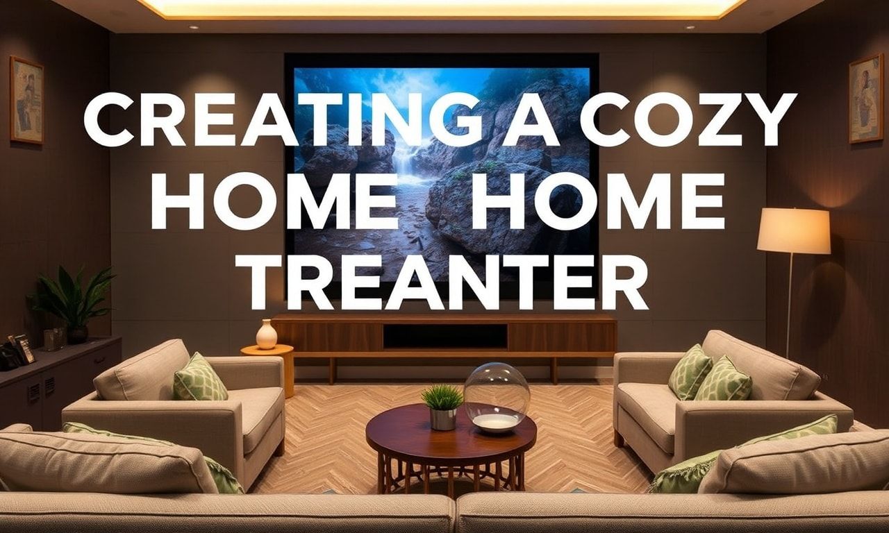 Creating a Cozy Home Theater: A Guide to Ultimate Relaxation