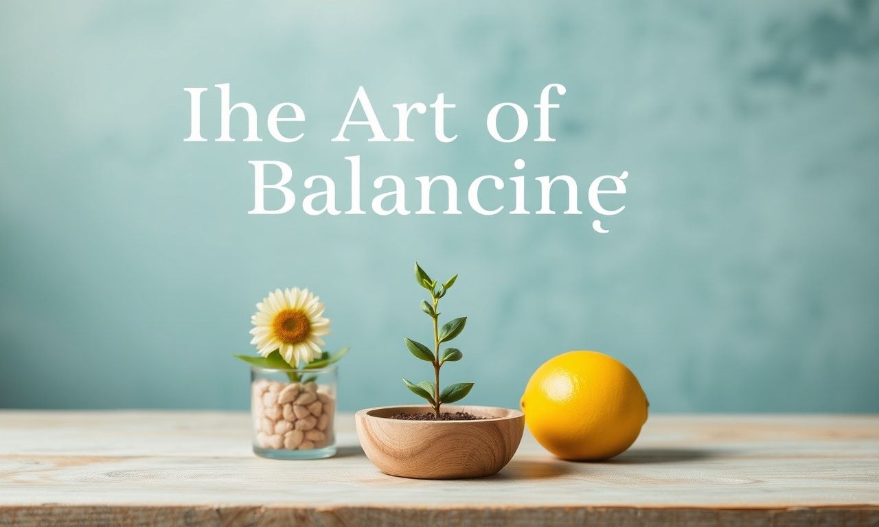 The Art of Balancing Life: Tips for a Harmonious Lifestyle