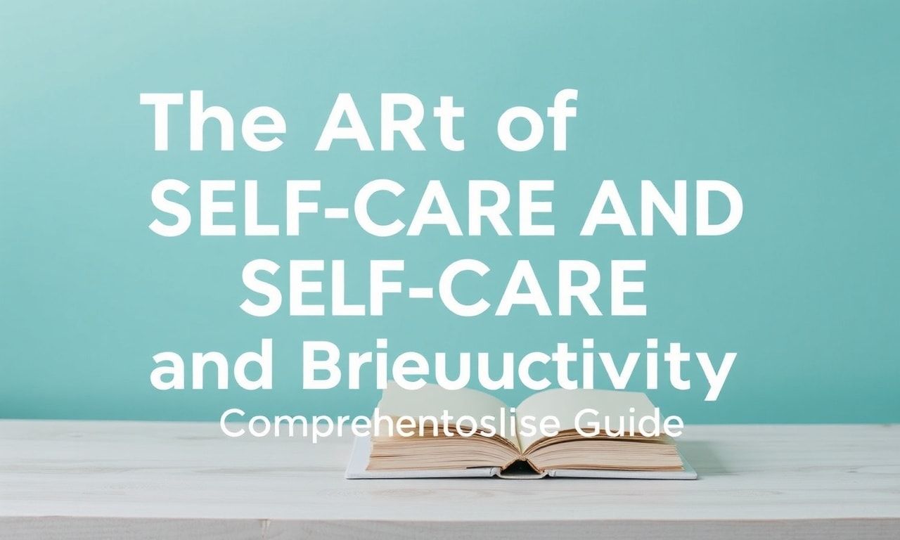 The Art of Balancing Self-Care and Productivity: A Comprehensive Guide