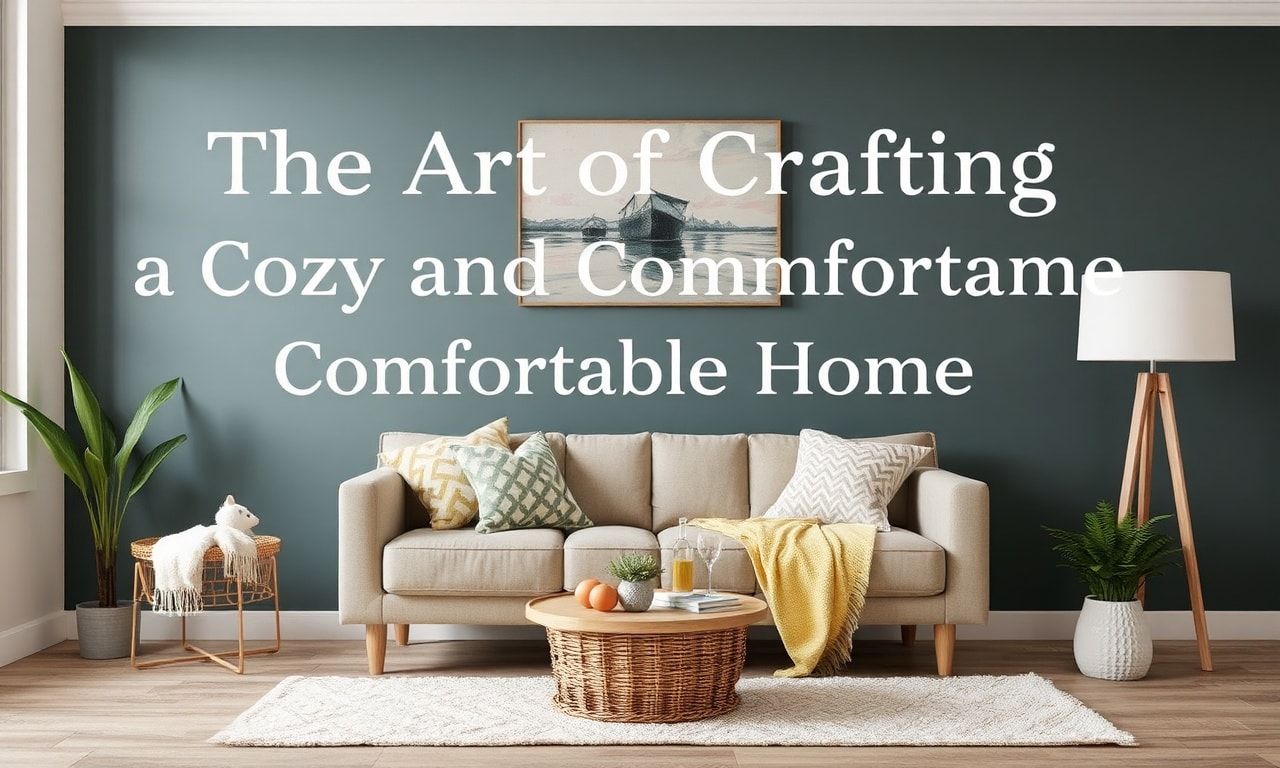 The Art of Creating a Cozy and Comfortable Home: A Lifestyle Guide