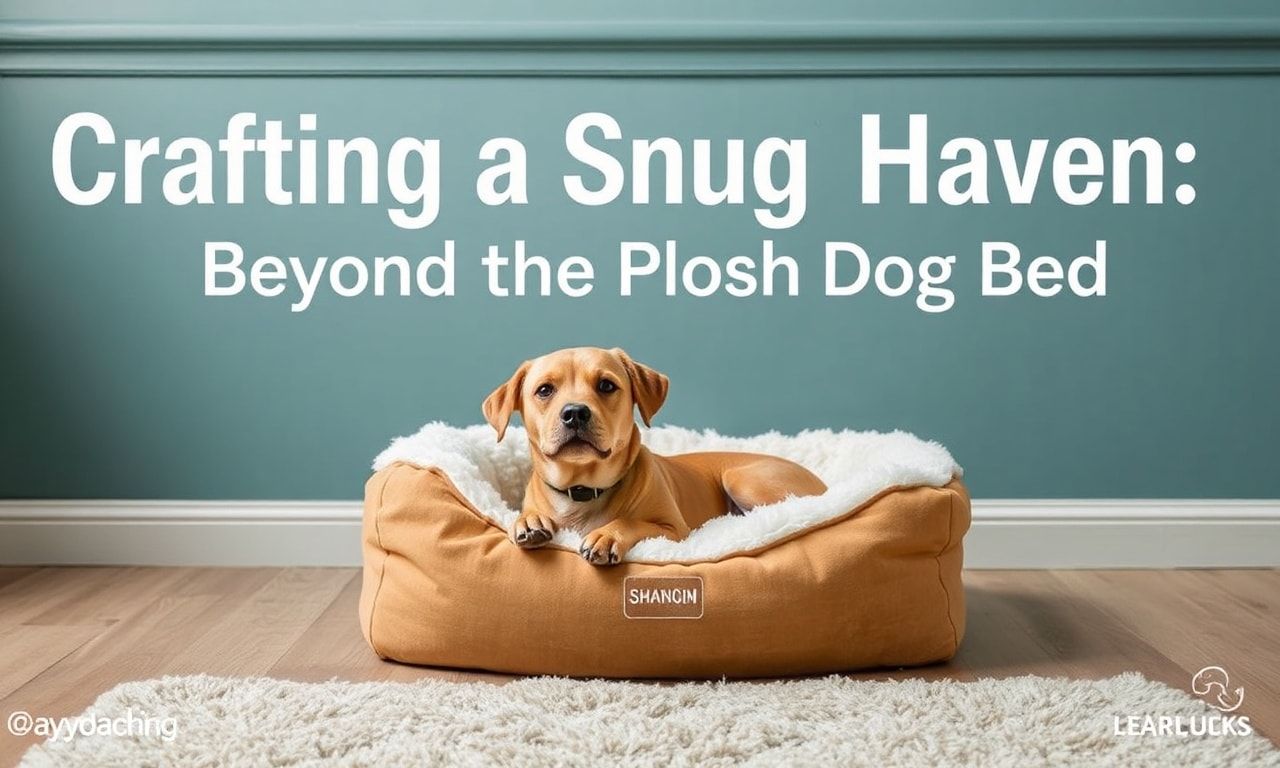The Art of Creating a Cozy Home: More Than Just a Soft Dog Bed
