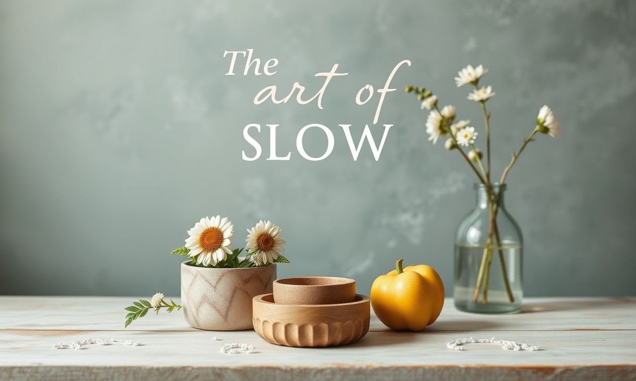 The Art of Slow Living: Finding Joy in Everyday Moments