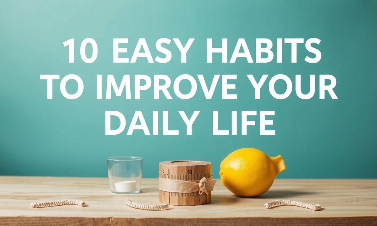 10 Easy Habits to Elevate Your Daily Life