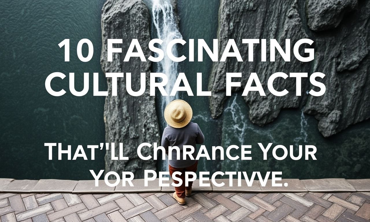 10 Fascinating Cultural Facts That'll Change Your Perspective