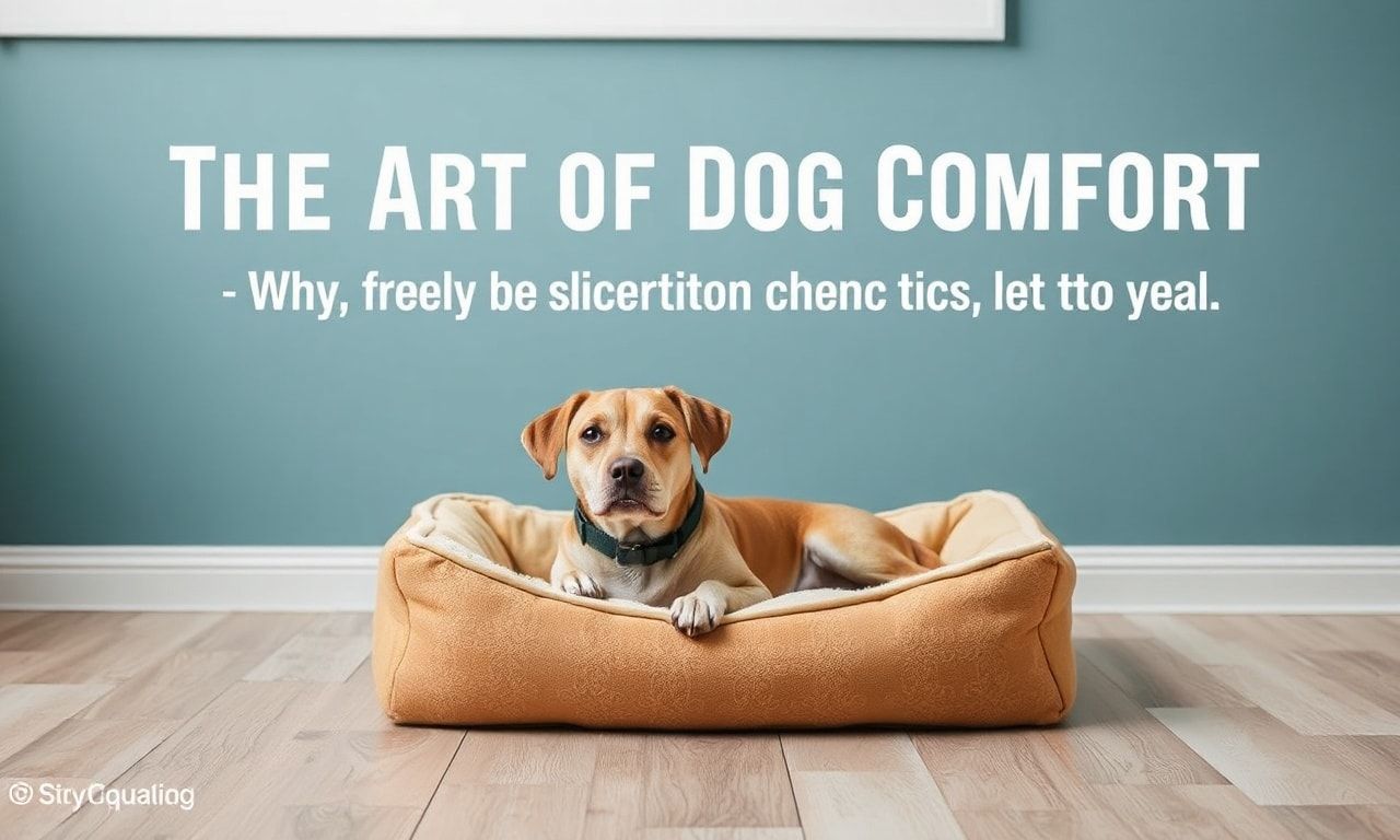 The Art of Dog Bed Comfort: Why Your Pup Deserves Better Than Your Old Towel