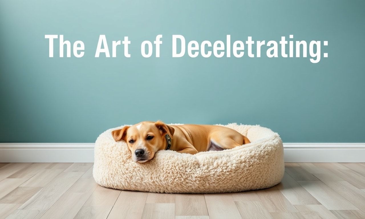 The Art of Slowing Down: Why I Gave Up My Fast-Paced Life for a Soft Dog Bed