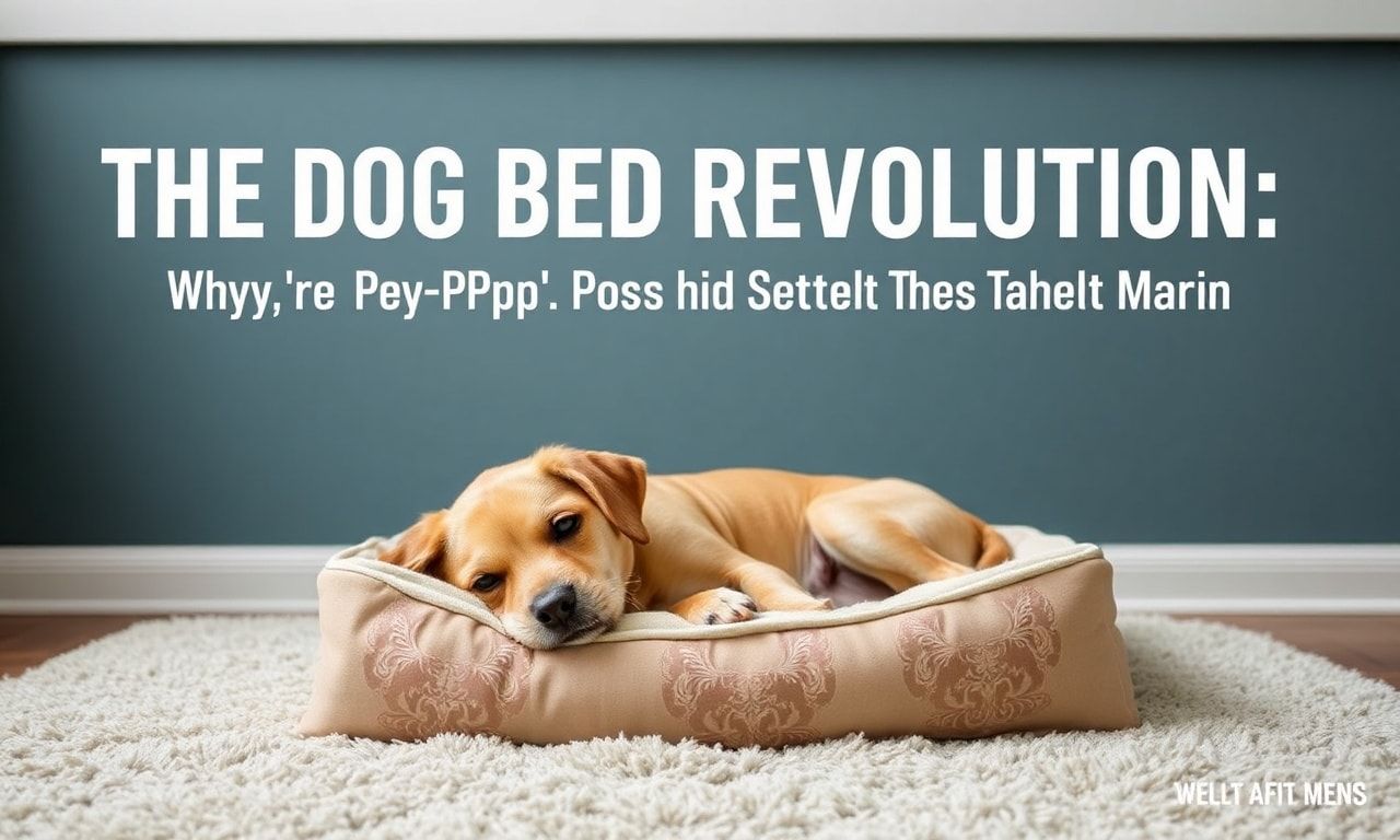 The Dog-Bed Revolution: Why My Pup's Sleep Setup is Better Than Mine