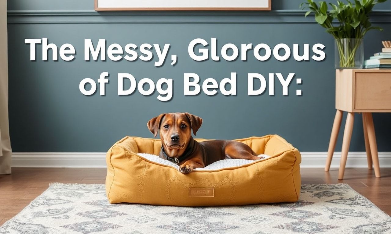 The Messy, Glorious Art of Dog Bed DIY: How I Turned My Apartment into a Soft Dog Bed Wonderland