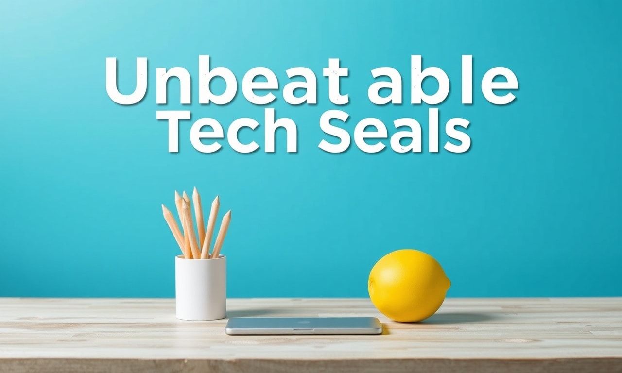 Unbeatable Tech Steals: Your 2026 Online Shopping Guide